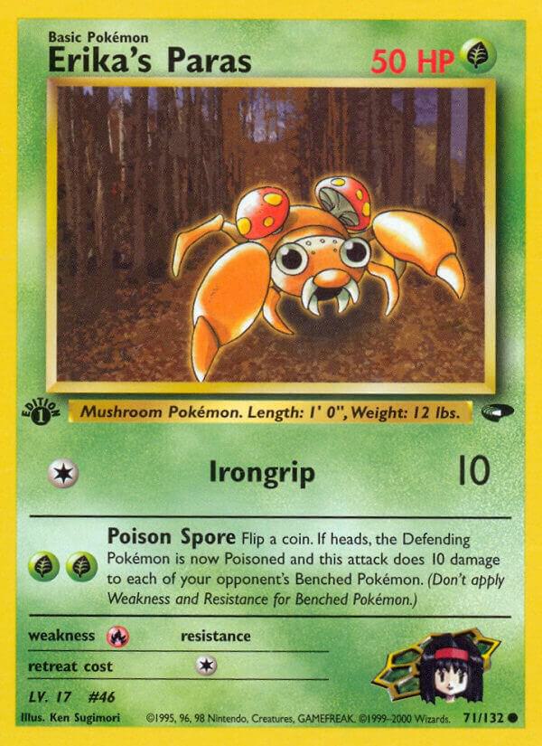 Erika's Paras, Gym Challenge 71/132