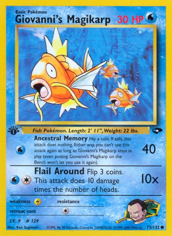 Giovanni's Magikarp, Gym Challenge 73/132