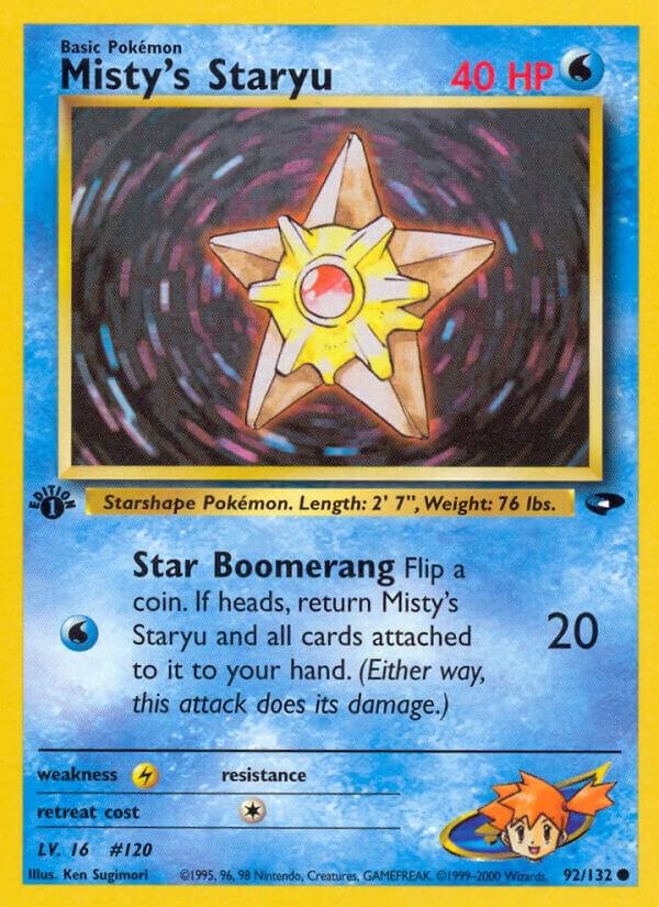 Misty's Staryu, Gym Challenge 92/132
