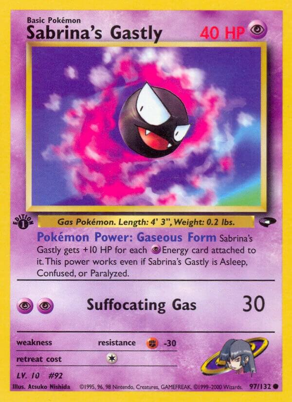 Sabrina's Gastly, Gym Challenge 97/132
