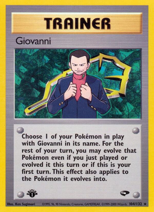 Giovanni, Gym Challenge 104/132