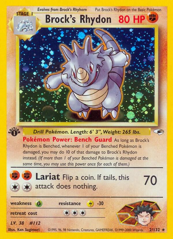 Brock's Rhydon, Gym Heroes 2/132