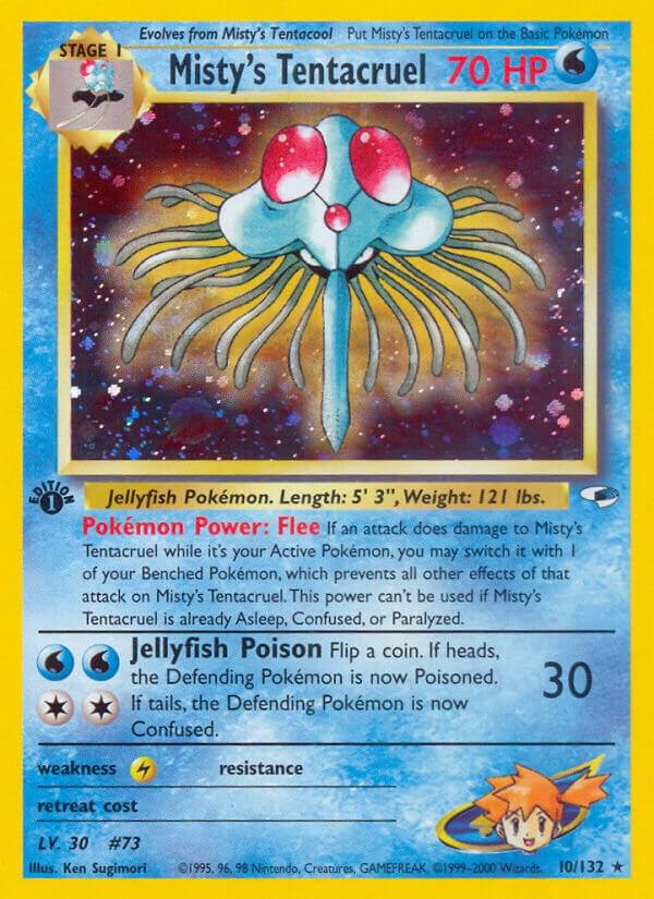 Misty's Tentacruel, Gym Heroes 10/132