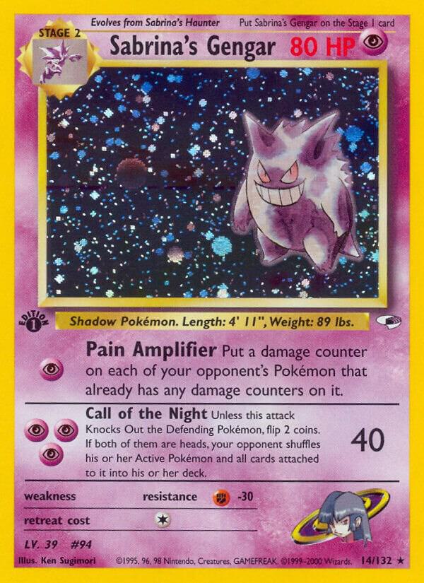 Sabrina's Gengar, Gym Heroes 14/132