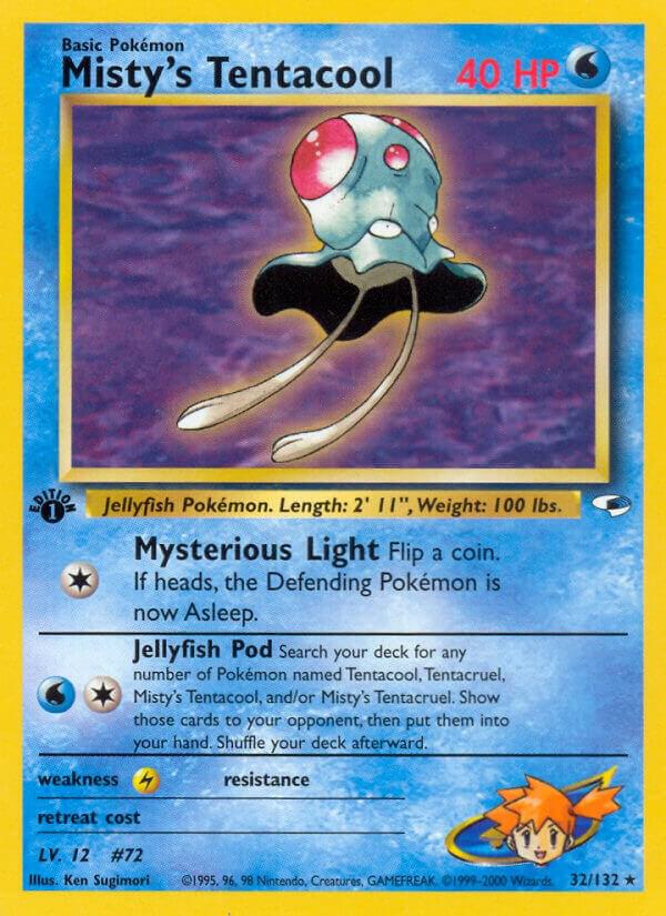 Misty's Tentacool, Gym Heroes 32/132