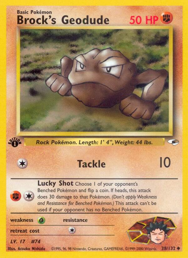 Brock's Geodude, Gym Heroes 38/132