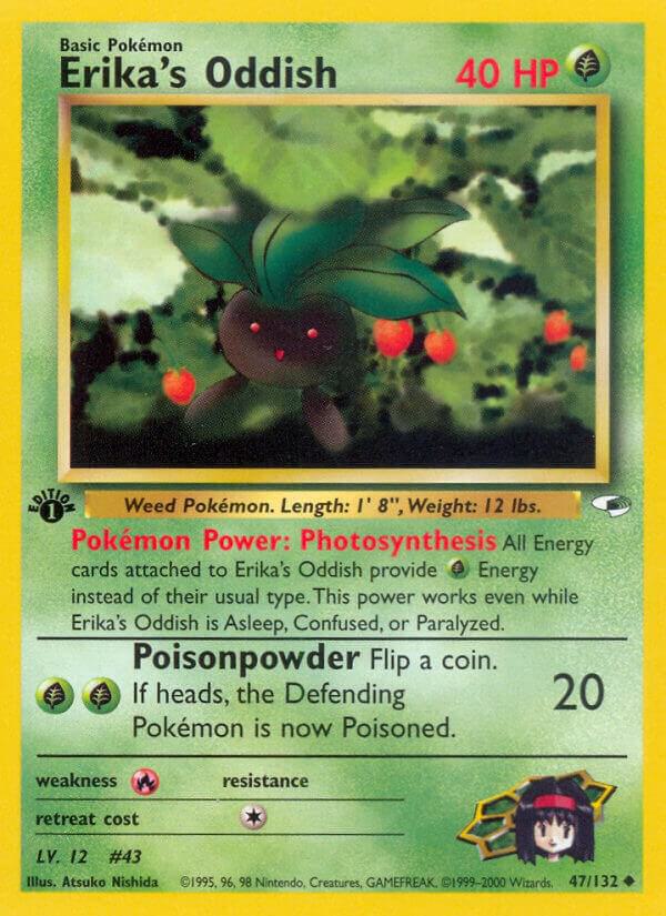 Erika's Oddish, Gym Heroes 47/132