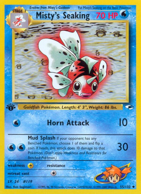 Misty's Seaking, Gym Heroes 55/132