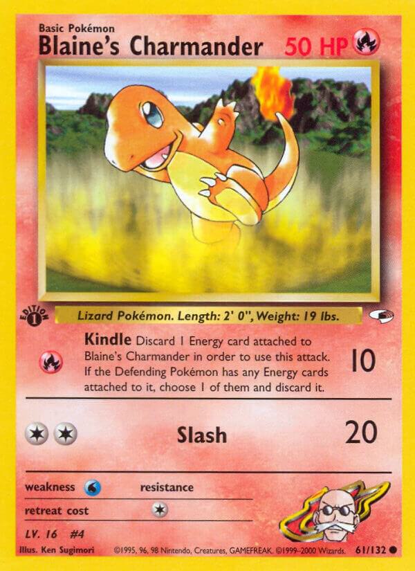 Blaine's Charmander, Gym Heroes 61/132