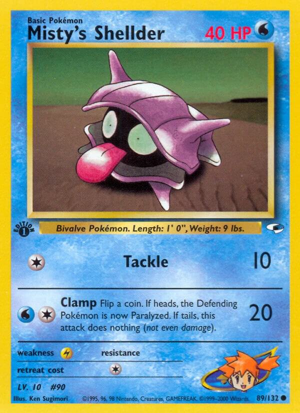 Misty's Shellder, Gym Heroes 89/132