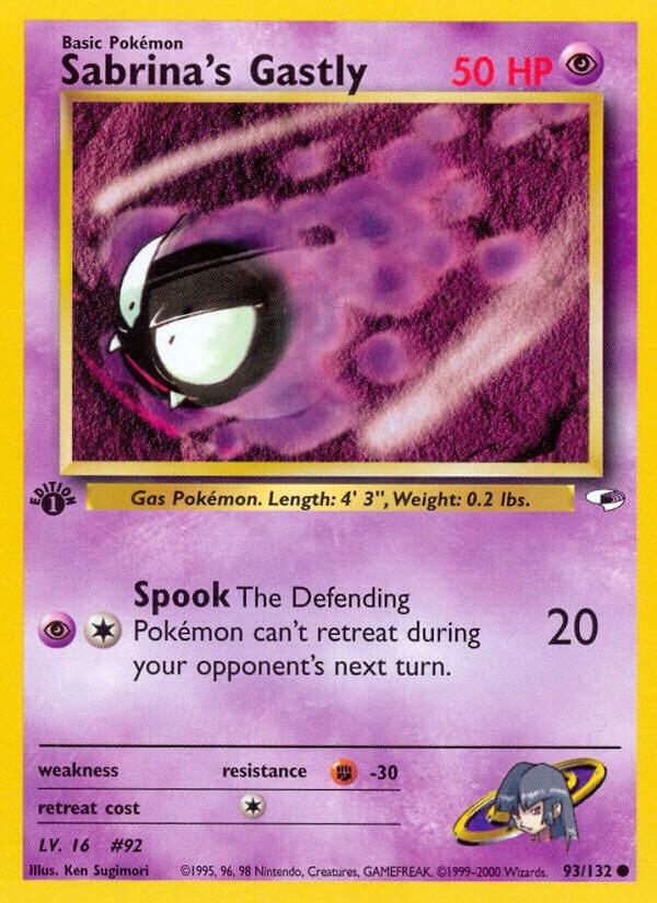 Sabrina's Gastly, Gym Heroes 93/132