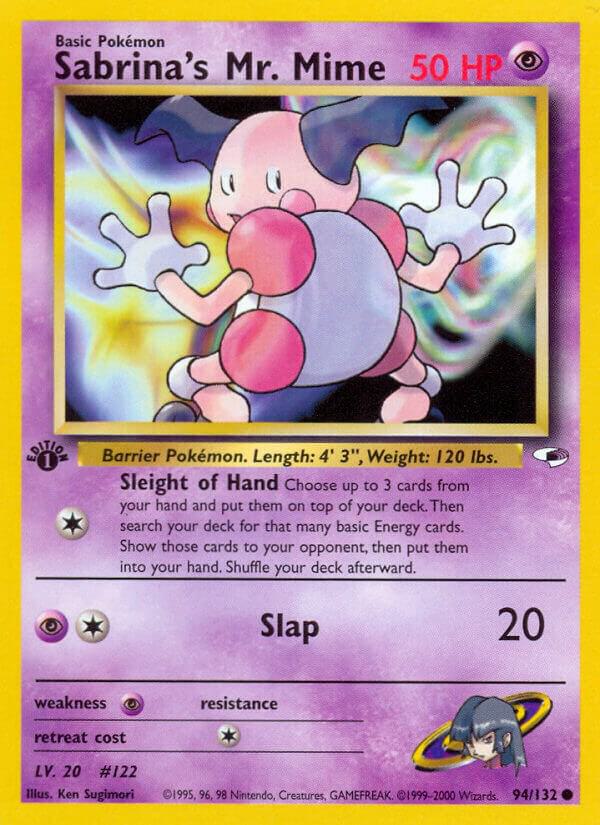 Sabrina's Mr. Mime, Gym Heroes 94/132