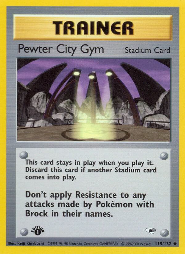 Pewter City Gym, Gym Heroes 115/132