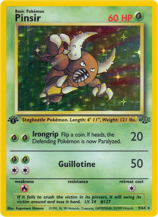 Pinsir, Jungle 9/64