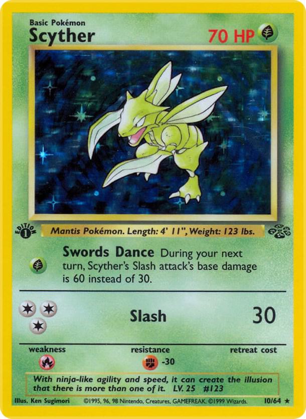 Scyther, Jungle 10/64