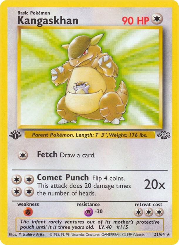 Kangaskhan, Jungle 21/64