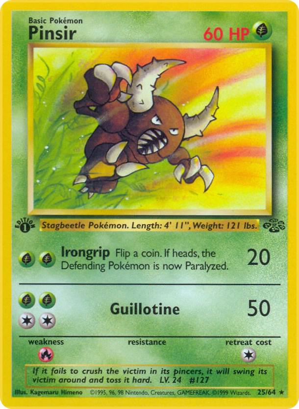 Pinsir, Jungle 25/64