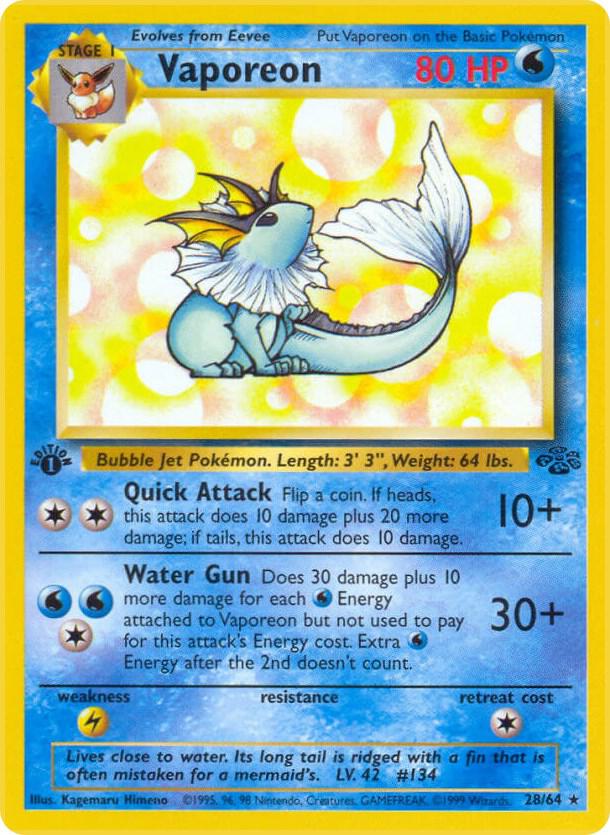 Vaporeon, Jungle 28/64