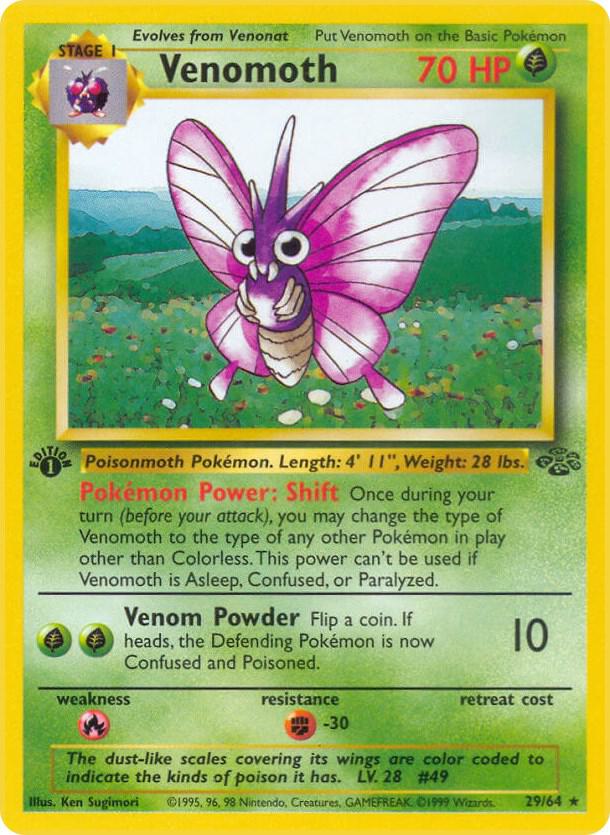 Venomoth, Jungle 29/64