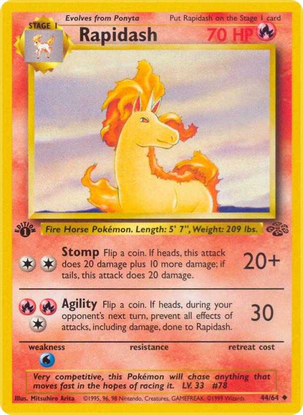 Rapidash, Jungle 44/64