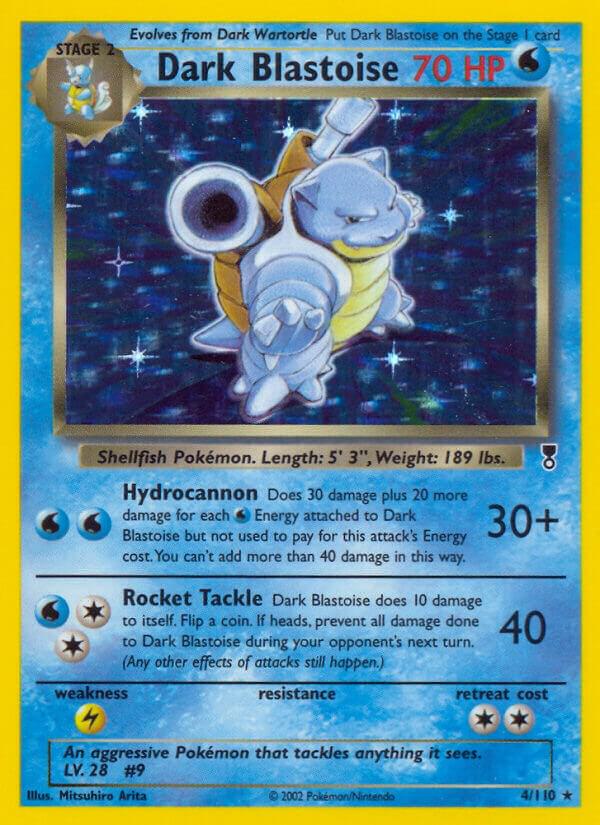 Dark Blastoise, Legendary Collection 4/110