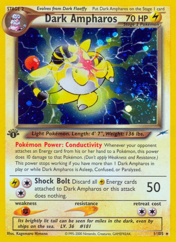 Dark Ampharos, Neo Destiny 1/105