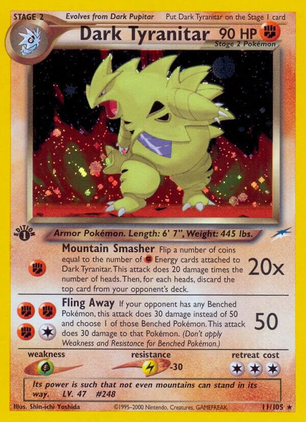 Dark Tyranitar, Neo Destiny 11/105