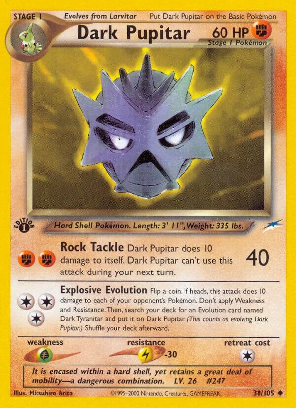 Dark Pupitar, Neo Destiny 38/105