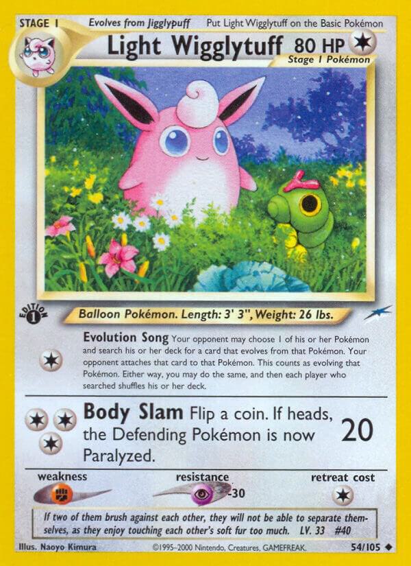 Light Wigglytuff, Neo Destiny 54/105