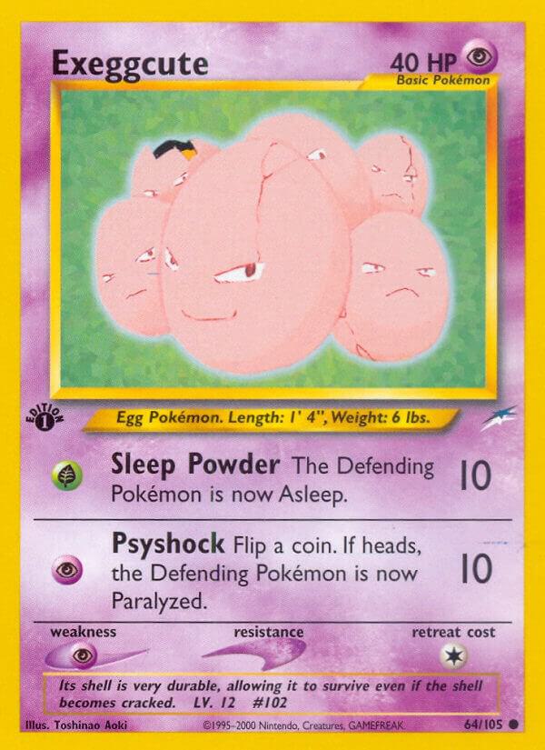 Exeggcute, Neo Destiny 64/105