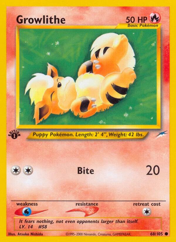 Growlithe, Neo Destiny 68/105