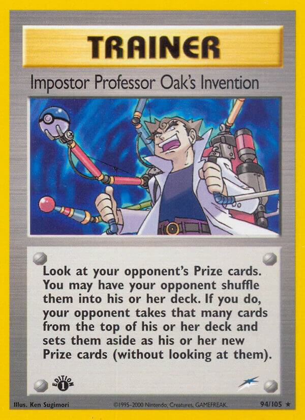 Impostor Professor Oak's Invention, Neo Destiny 94/105