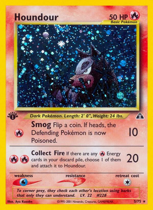 Houndour, Neo Discovery 5/75