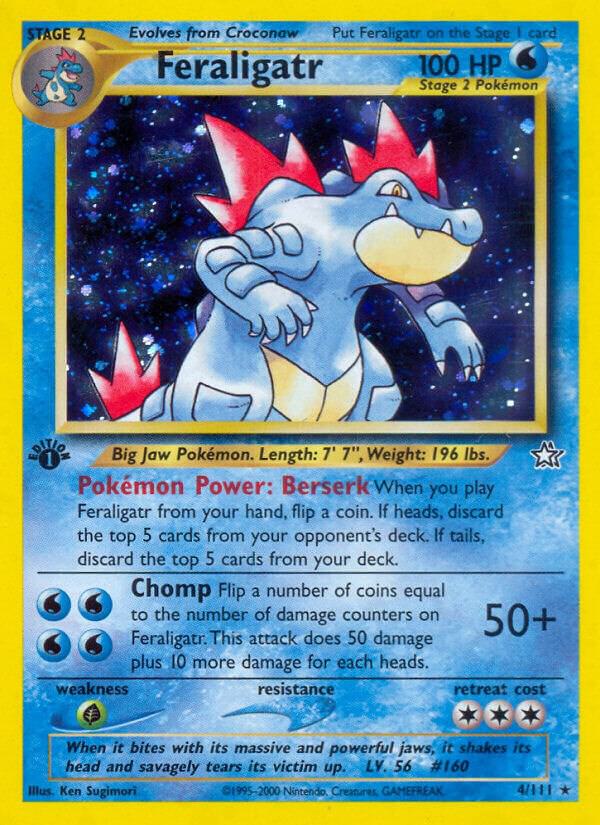 Feraligatr, Neo Genesis 4/111