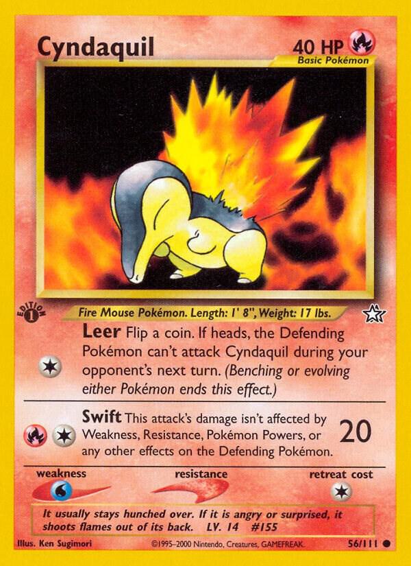 Cyndaquil, Neo Genesis 56/111