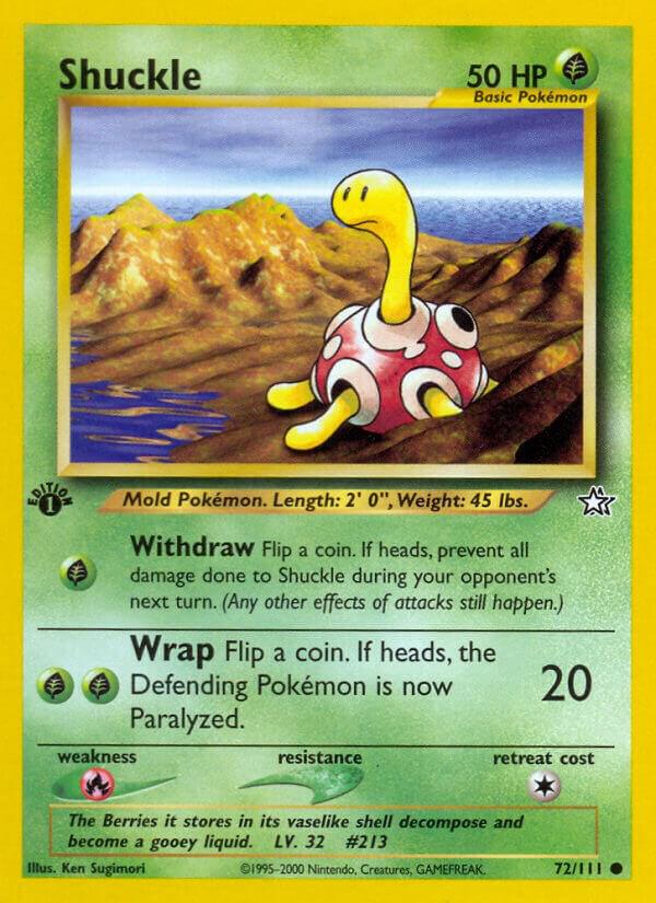 Shuckle, Neo Genesis 72/111