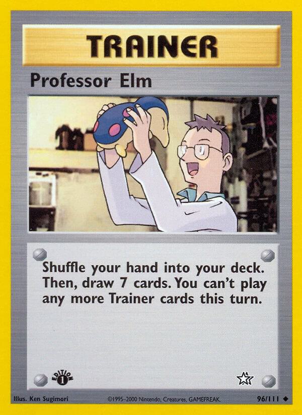 Professor Elm, Neo Genesis 96/111