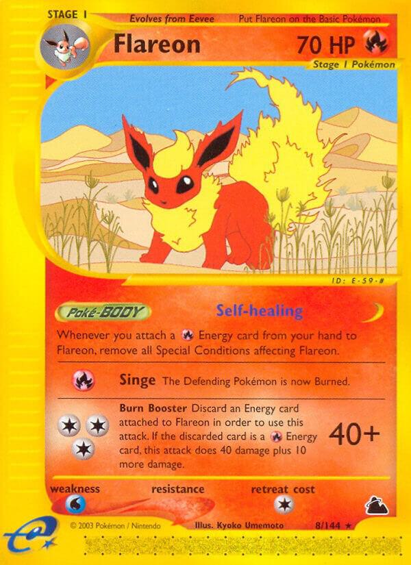 Flareon, Skyridge 8/144