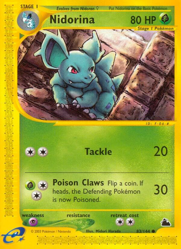 Nidorina, Skyridge 83/144
