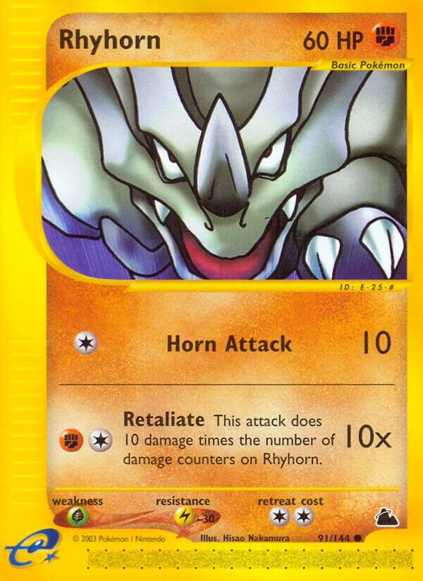 Rhyhorn, Skyridge 91/144