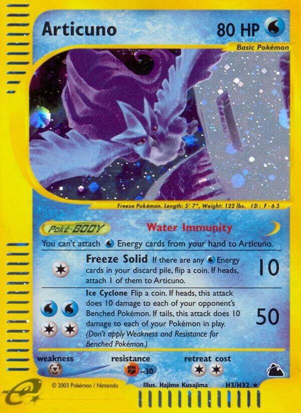 Articuno, Skyridge H3/H32