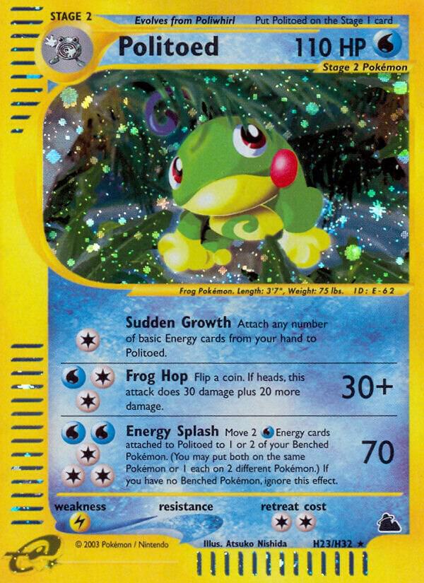 Politoed, Skyridge H23/H32