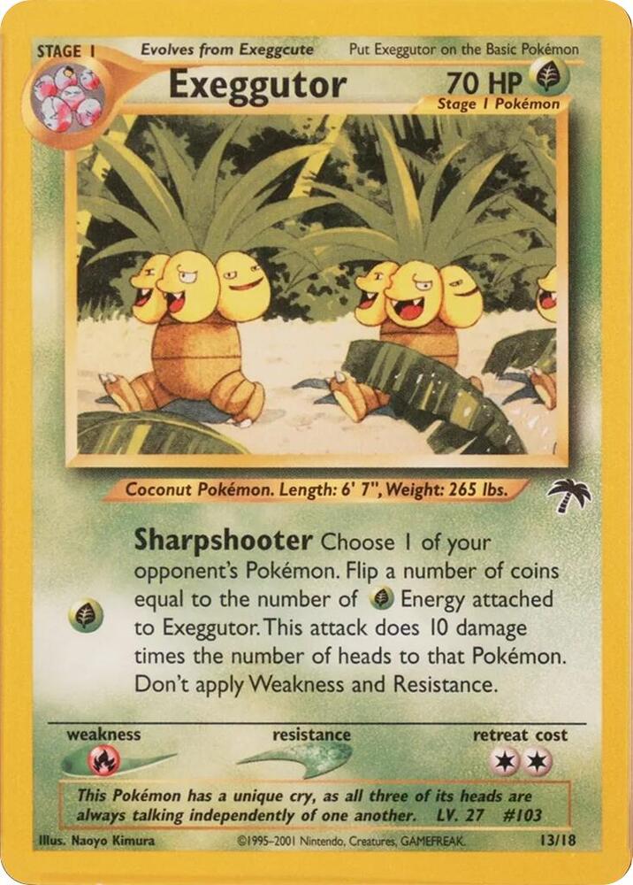 Exeggutor, Southern Islands 13/18