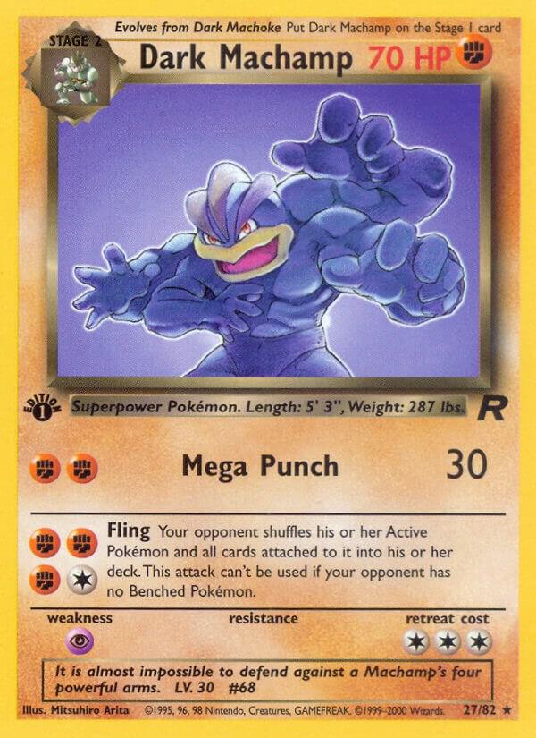 Dark Machamp, Team Rocket 27/82