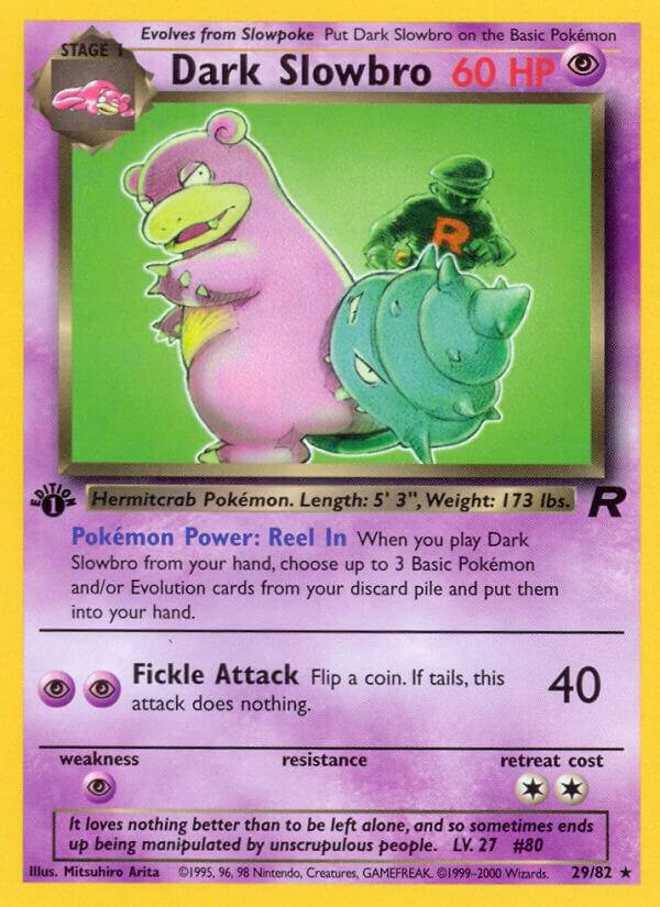 Dark Slowbro, Team Rocket 29/82