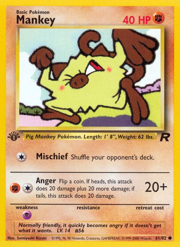 Mankey, Team Rocket 61/82