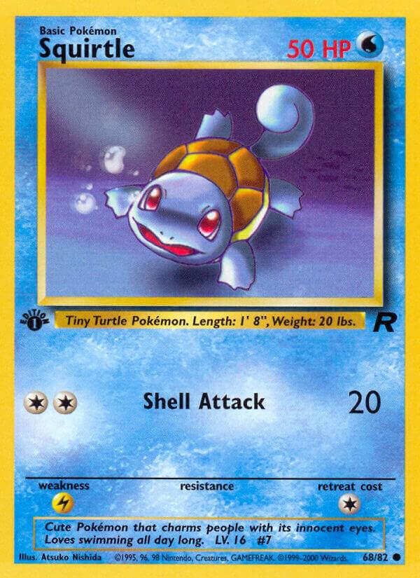 Squirtle, Team Rocket 68/82